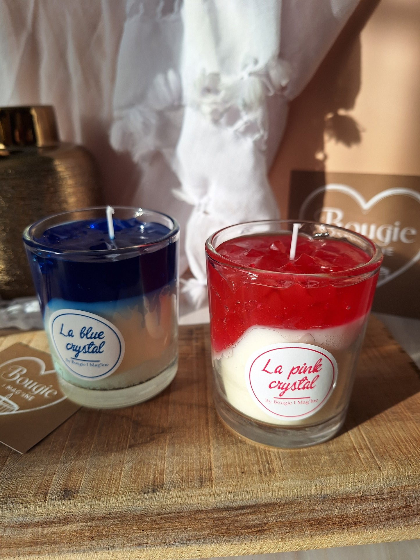 Bougie Cristaux au Parfum Dupe