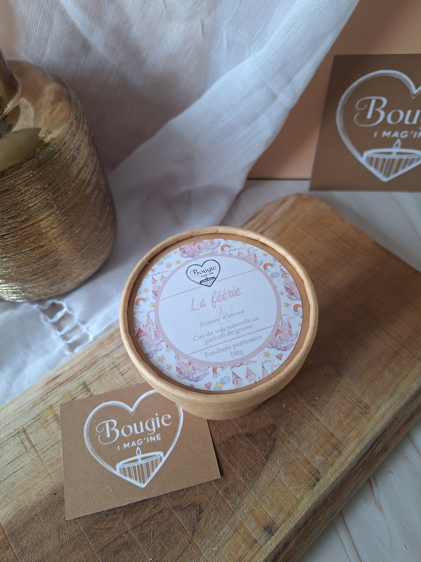 Boite de fondants "La féerie" pomme d'amour