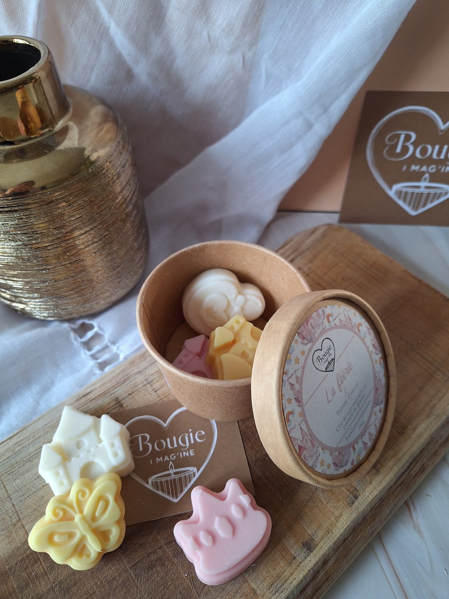 Boite de fondants "La féerie" pomme d'amour