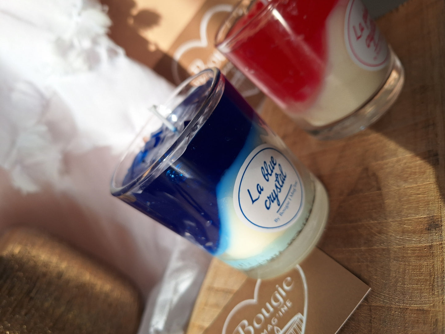 Bougie Cristaux au Parfum Dupe