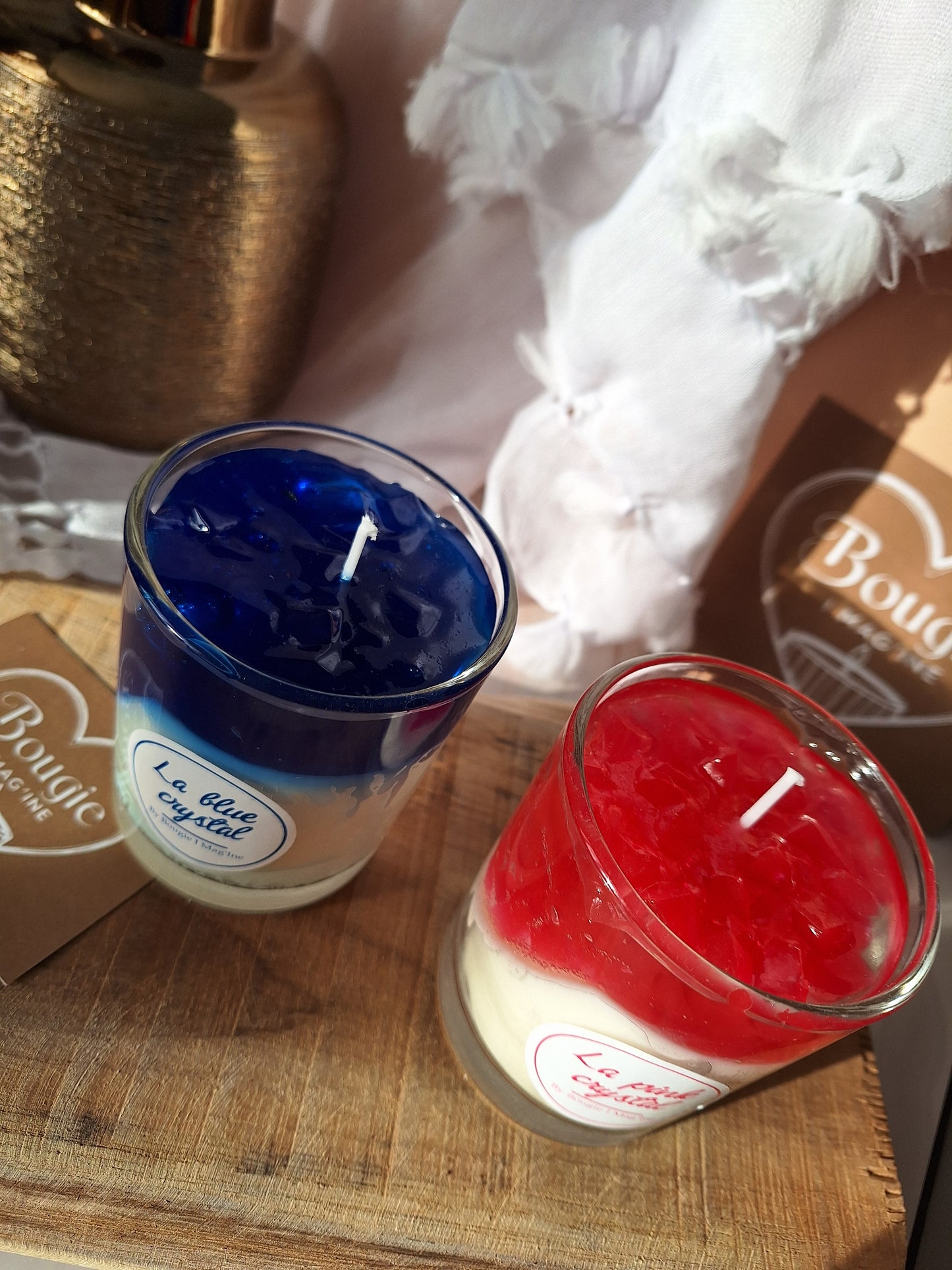 Bougie Cristaux au Parfum Dupe