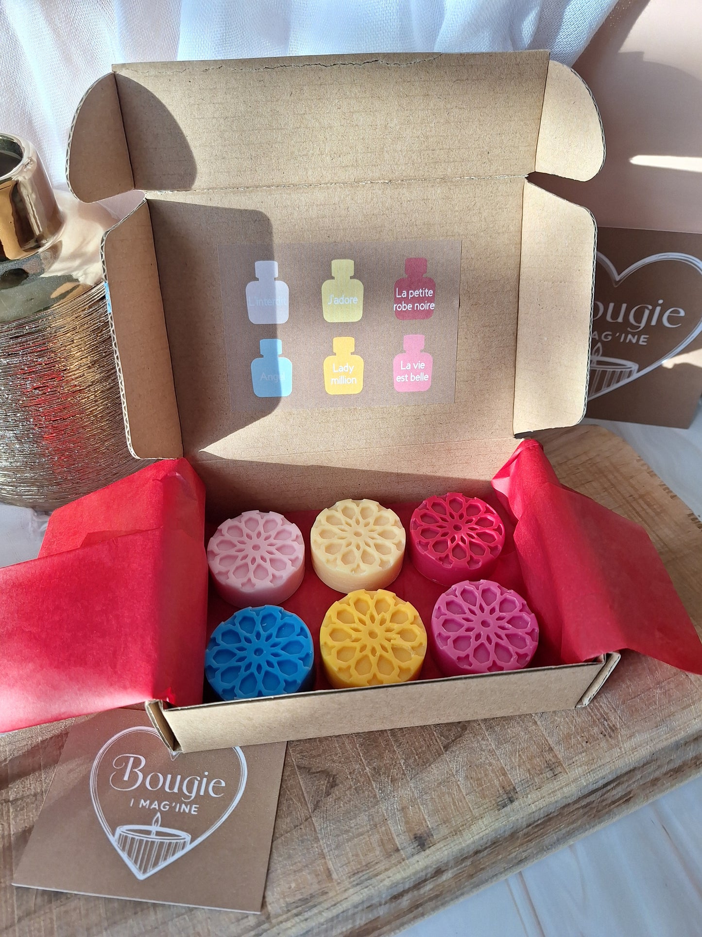 Coffret de 6 Fondants Parfumés – Collection Inspirations Luxe