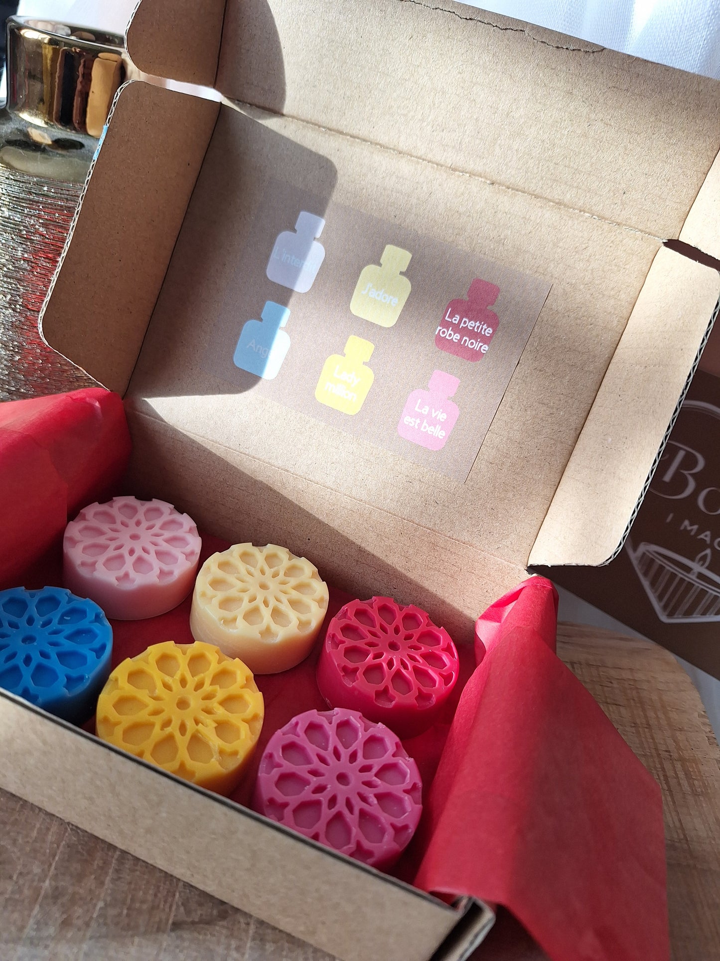 Coffret de 6 Fondants Parfumés – Collection Inspirations Luxe