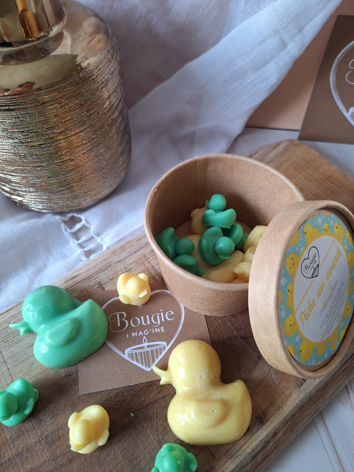 Boite de fondants "Pêche aux canards" Clémentine Monoï