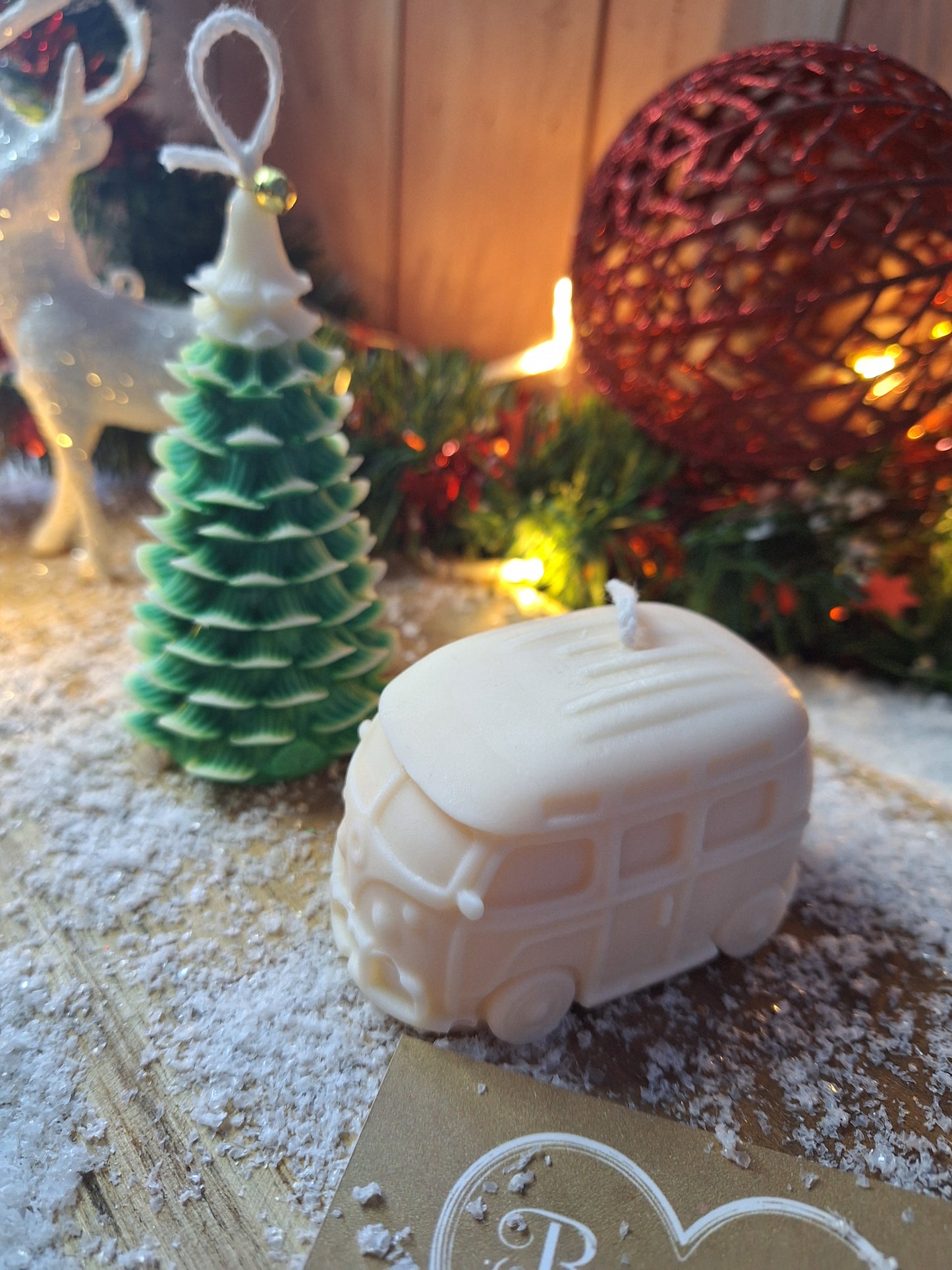 En Route vers Noël – Duo de Bougies Artisanales