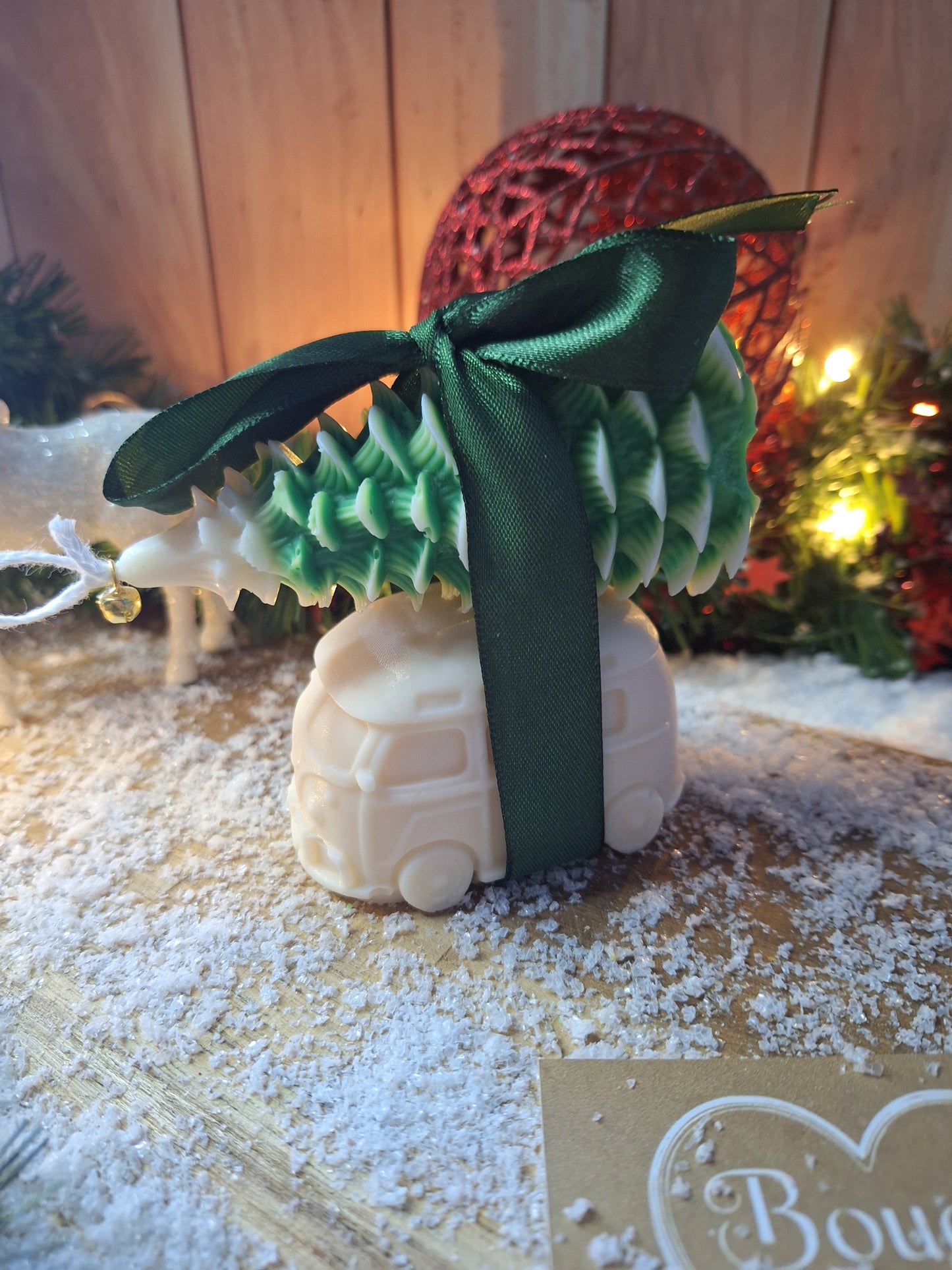 En Route vers Noël – Duo de Bougies Artisanales