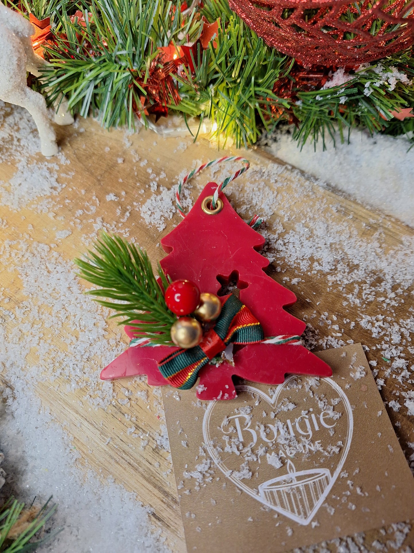 Mini Sapin Parfumé – “Étoile de Forêt”