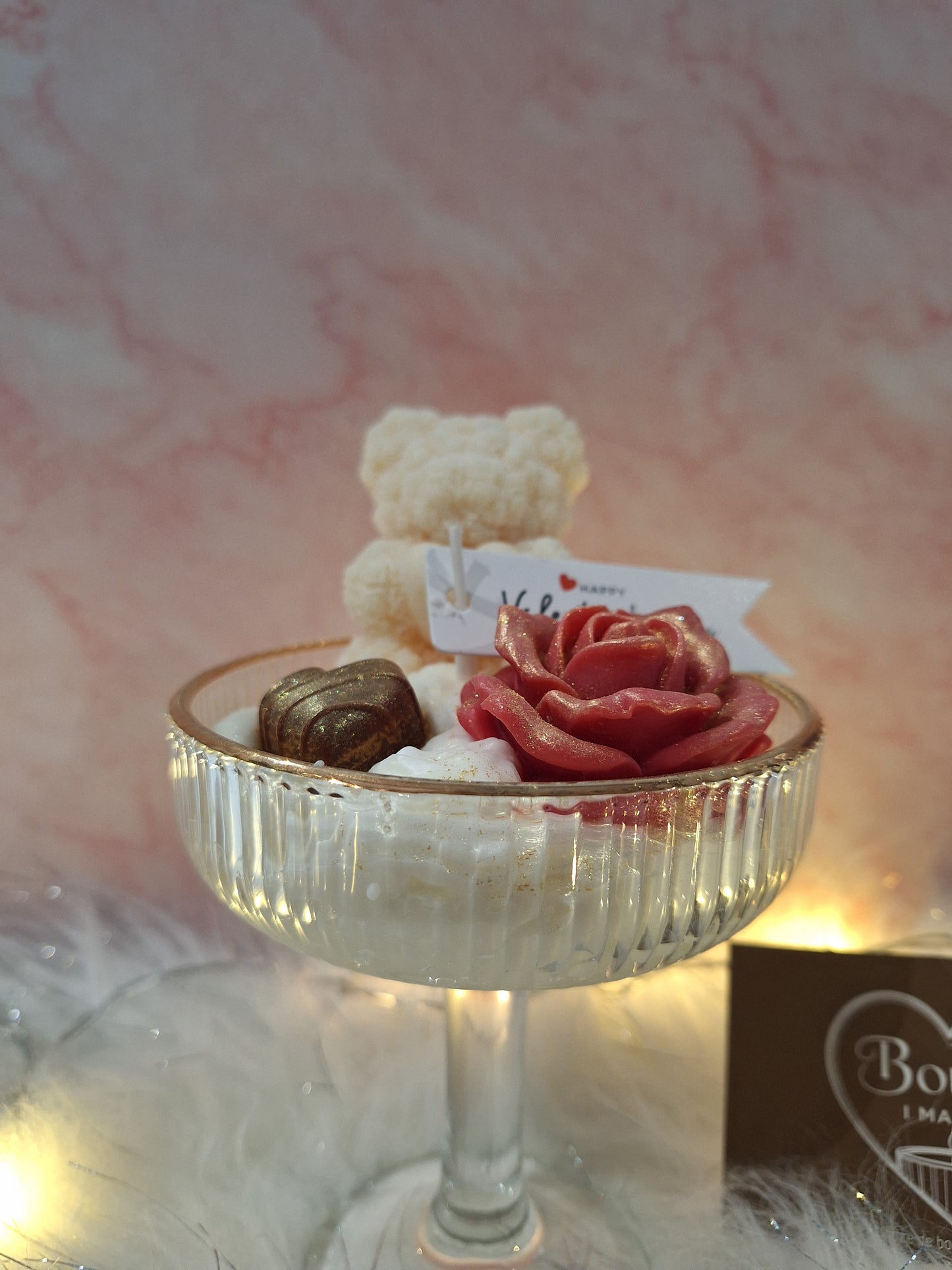 Bougie Chantilly Romantique