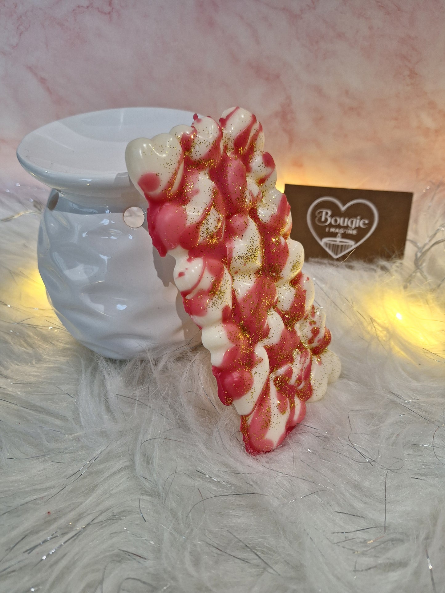 Fondant Parfumé Tablette Cœurs à Casser – Élégance & Gourmandise